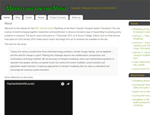 Tablet Screenshot of modellingonthemove.org